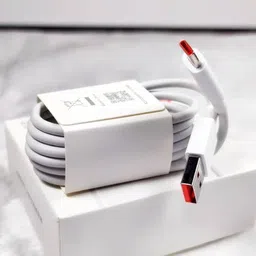 Knox USB Type C Cable 6 A 1.02 m TPU 25W/33W/67Watt,6Amp Ultra fast Turbo charger cable image 2