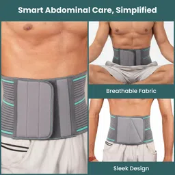 med A-1204 Post-Surgery Abdominal Compression Belt (Size XXL) – Soft & Adjustable Abdominal Belt image 2