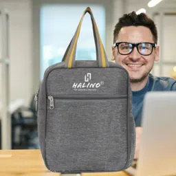 halino ECO-FRIENDLY KHADI FINEST QUALITY LUNCH BAG TIFFIN BAG TOTE BAG FOOD CARRY BAG Waterproof Lunch Bag-picture-18
