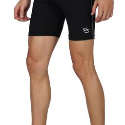 sportinger Self Design Men Black Tights-picture-10
