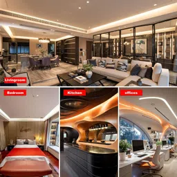 sg flash RF Dimmer DC 12-24v 30A with remote Control, 12v Dimmer Switch Security Circuit and Motion Detector Electronic Hobby Kit image 3