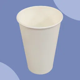 ipp Pack of 50 Paper Disposable Cups 450ml for Drinking Water,Juices etc image 1