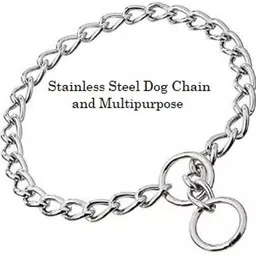 scart Stainless Steel Dog Chain Heavy (Length - 4 Feet) Pet Wheelchair image 2