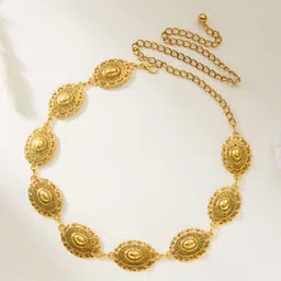 Women Casual, Evening, Formal, Party Gold Metal Belt-image-41