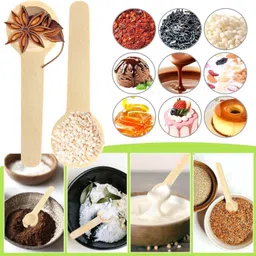 shruthi Wooden Olive Spoon Set image 2