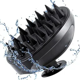Scalp Massager Shampoo Brush with Soft Silicon Bristles, Hair Scalp Scrubber-image-18