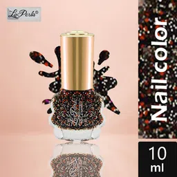 la perla (LP-BRS-NPELCMB06-3165) CH Flower Multicolor Nail Paint and BRS Eyeliner Combo image 3