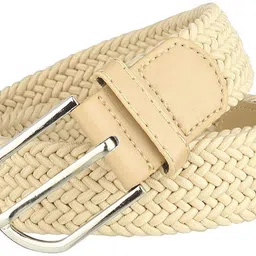 provogue Men & Women Casual, Party Beige Canvas Belt-picture-23