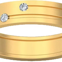 avsar AVR523YBR 14kt Cubic Zirconia Yellow Gold ring image 1