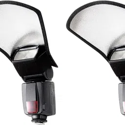 ALFASIYA Flash Bounce Speedlight, Universal Mount for Canon, Nikon & other (Pack of 2) FLASH Diffuser-picture-21
