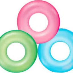 tiny tales size (IND*95) Neon Frost pool float tube inflatable swim ring Multicolor Inflatable Swimming Safety Tube-picture-28