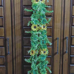 kingstyle impex Artificial Flowers Home Decoration Vine Creepers Plant Wall Hanging Chain 1838I Multicolor Sunflower Artificial Flower-picture-14