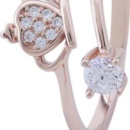 diavo Splendid Crown Sterling Silver Ring Sterling Silver Cubic Zirconia Sterling Silver Plated Ring image 4