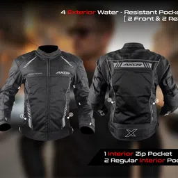 axor AXR-NIMBUZ-K-M Riding Protective Jacket image 3