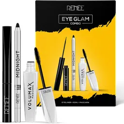 renee Eye Glam Combo, Smudgeproof, Intense Color Payoff, Kohl 1.5g, Eyeliner & Mascara 14.5 ml-picture-27