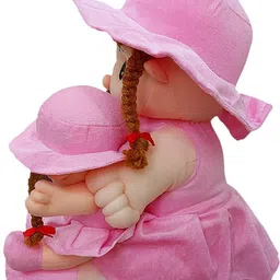 patly Soft Mother Daughter Doll for 2+ Years Kids,- 30 cm image 5