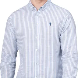 red tape Men Regular Fit Striped Button Down Collar Casual Shirt-picture-10