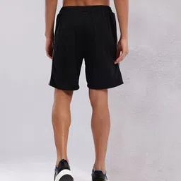 hrx by hrithik roshan Solid Men Black Sports Shorts image 5