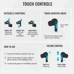 techio Airpods Pro TWS Black Heavy_7 Bluetooth Headset image 4