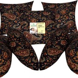 actos 5 Cushion and 2 Microfibre Floral Bolster Pack of 7-picture-24