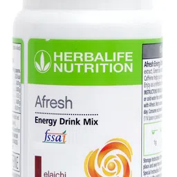 herbalife Afresh Energy Drink - Elaichi Flavor For Fat Loss Energy Drink-picture-16