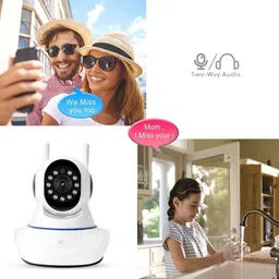 AVOIHS PTZ WiFi Security Camera HD 360° Rotation Motion Alerts 2Way Audio Night Vision Security Camera image 5