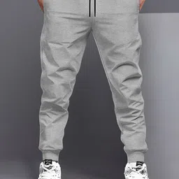 blive Men Night Suit Set Black, Grey Solid image 5