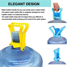 janmesh enterprises Water can Lifting Holder Carry Bottled Pail Bucket Handle (20Ltr Bottle Lifter) Appliance Knob image 3