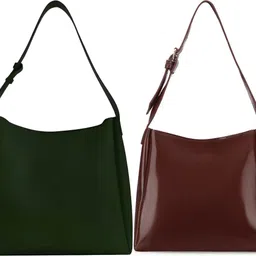 trendycraft Women Brown, Green Shoulder Bag-picture-23