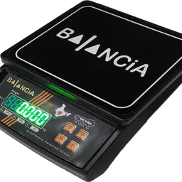 Glancing Made in India Balancia 30kg Electronic Compact Scale, High Quality Digital Weight Machine With Power Adaptor & Inbuilt 4V Re-Chargeable Battery Weighing Scale(Platform Size- 170 x 210mm, Dual Display, 4V Re-Chargeable Battery) /262/UGl Weighing Scale-image-32