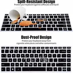 Capsa CAPHP14-BK-1 HP Pavilion X360 14M-BA 14M-CD 14M-DH 14-BF 14-cm 14-CF 14-DF 14-DK 14-DS 14-DQ Keyboard Skin image 4