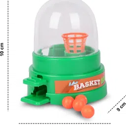 asian Mini Basketball Game Toy for Kids | Desktop Finger Hoop Shooting Indoor Play image 4