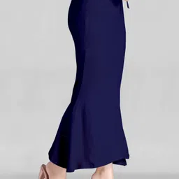 KEYU FASHION Elastic & Drawstrings Closure Solid Nylon Shapewear For Women Lycra Blend Petticoat image 3