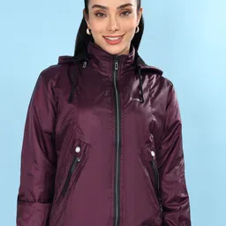 Dollar Solid Women Wind Cheater-picture-10