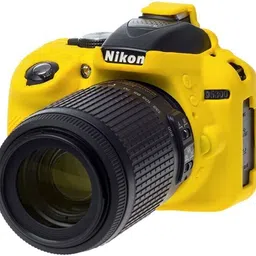 Camstuffs camera cover D5300 for nikon camera silicone protective camera case cover Professional Silicone Rubber Camera Case Cover Detachable Protective cover (yellow) Camera Bag image 3