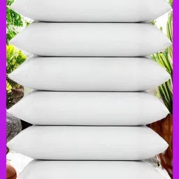 Microfibre Sleeping Pillow Pack of 6 Solid LUXURY-image-45