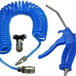adawat Air Blow Gun Kit Air Duster Cleaning Nozzle with Hose Pressure Valve Dust Extraction Blower-picture-10