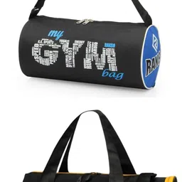 raksosports 18 L Gym Duffel Bag - Duffel Gym Bag WITH Pocket for Men Women BOYS WITH COMBO - Blue, Multicolor image 2