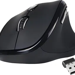CLUSPEX Art Ergonomic Unique 56° (Degree) Vertical 2.4GHz Optical 6D with 3 DPI Modes Wireless Optical Gaming Mouse-picture-26