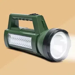 ecosky LED PORTABLE RECHARGEABLE SEARCHLIGHT WITH SIDE EMERGENCY LIGHT Torch image 3