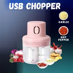 clairbell Electric Chopper, Rechargeable Chopper for Kitchen Vegetable & Onion Garlic J414 Electric Vegetable & Fruit Chopper-picture-21