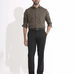 rare rabbit Men Regular Fit Printed Spread Collar Casual Shirt image 3