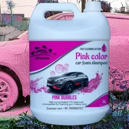 uniwax pink car foam shampoo 5kg Car Washing Liquid image 2