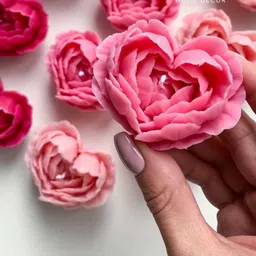 dunzin Flower Heart Candle pack of 5_CD18, Scanted Candle-picture-13