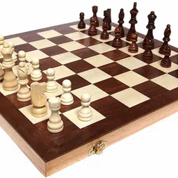 leosportz chess master Classic folding with lock check & Mate Durable chess board 40.64 cm Chess Board-picture-13
