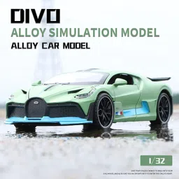 ak10zone Bugatti Alloy Die-cast Collectible Pull Back Model Car 1:32 image 4