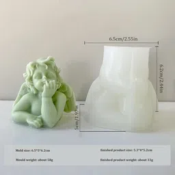 shoppeecity Regular Silicone Candle Moulds image 3