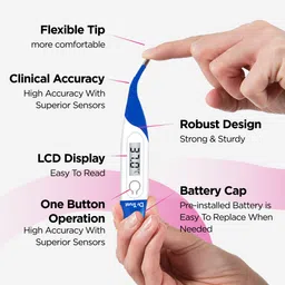 Dr Trust DT-025 Waterproof Flexible Tip Digital Model no. 604 Thermometer image 4