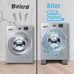 shikshapatri Washing Machine, Refrigerator, Water Cooler, Air Cooler Material Rubber, PP (Polypropylene) image 4