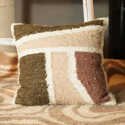 saam home furnishing Microfibre Cushion Pack of 1 Abstract image 5